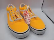 VANS OLD SKOOL NEON BLAZING ORANGE / TRUE WHITE SNEAKER WOMENS US SIZE 7