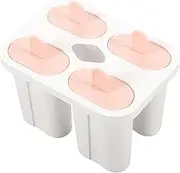 Zerodeko Summer Fun Popsicle Ice Mold Silicone Tray Ice Candy Maker Boys and Girls Approved Easy to Use Random