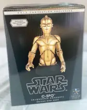 2013 Convention Exclusive C-3PO McQuarrie concept - mini figure bust