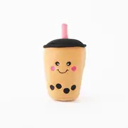 ZippyPaws Nomnomz Boba Milk Tea Plush Squeaker Dog Toy