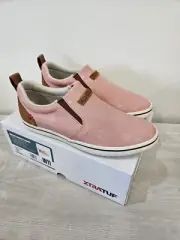 XTRATUF Sharkbyte Deck Slip-on Shoes Salmon XSW700 Women's 11 Pink
