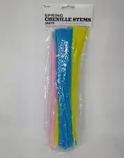 Darice Spring Chenille Stems 100 Pieces Pipe Cleaners Craft Supplies