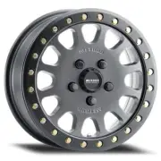 MR401 UTV Beadlock 15x6 / 5+1/49mm / 5x4.5 / 72mm CB Ti. Wheel - MT Black Ring