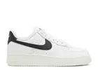 Nike Air Force 1 07 Low Sail Off White Black 315115-165 sz 11 Women = 9.5 Men