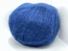 Dark Blue Angora Solid 77628 Ice Yarns Acrylic Angora Wool Blend 100gram 601yds