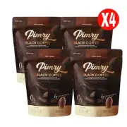 4X PIMRYPIE Pimry Black Instant Coffee Mixed 10 Kcal Pack 5g. x 14 Sachets