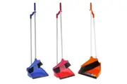 3x White Glove Standing Dustpan & Brush Set Indoor Outdoor Cleaner Broom Assort.