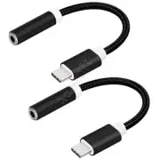 Superior Quality 2 Pack Type C to 3.5mm Earphone Adapter f OnePlus 7 Pro GM1915