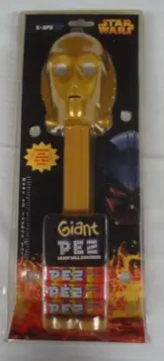 STAR WARS C-3PO Giant PEZ Candy Roll Dispenser 2005