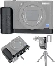 JJC Metal Hand Grip L Bracket Holder for Sony ZV-1 ZV1 Vlogging Camera