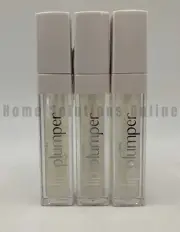 Bath & Body Works Lip Plumper Lip Gloss 0.19oz Clear S/3 #8001A