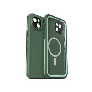 【OtterBox】LifeProof iPhone 14 Plus 6.7吋 FRE 全方位防水/雪/震/泥 保護殼-綠(支援MagSafe)