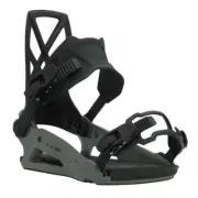 Ride C-4 Men's Snowboard Bindings, Black, Medium MY24