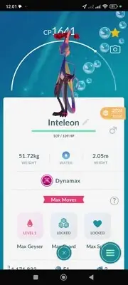 Pokemon Dynamax Inteleon Fast Trade