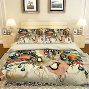 3D Green Gem 154 Bed Pillowcases Quilt Queen Size