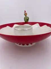 Department 56 - Holiday Tropics Collection-Parrot Chip & Dip Set (14") #95041