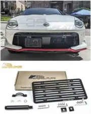 For 23-Up Nissan Z | EOS Plate Full Sized Front Tow Hook License Bracket (for: Nissan)