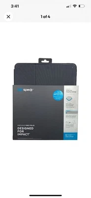 Speck Presidio Pro Folio Case for Apple 12.9 iPad Pro (2018) - Black