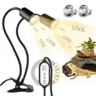 Reptile Heating Lamp UVA+UVB Heater Light Heat Emitter Brooder Turtle Pet Lizard
