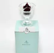 PartyLite Glass Candle Votive Holder 4" Sundae Retired In Original Packaging NIB