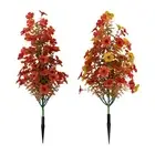 Artificial Plant Garden Stake Decor Autumn Gift Topiary Photo Prop Versatile