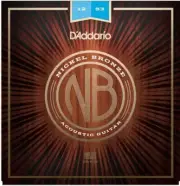 D'Addario Acoustic Guitar Strings Nickel Bronze Light 12-53