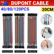 Up 120x Dupont Cable 20cm Jumper Wire for Arduino RPi breadboard