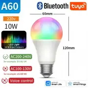 Smart LED E27 Bulb, Dimmable RGB, WiFi/Bluetooth, Works with Alexa & Google Home