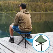 Folding Camping Stool Portable Collapsible Lightweight Tripod Seats for Fishing