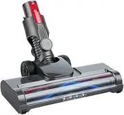Roller Brush Head,Compatible for Dyson,V7 V8 V10 V11 V15,Cordless Vacuum Cleaner with LED Headlight and Flexible Big Roller
