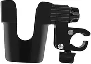 Kisangel Stroller Water Bottle Holder Rotatable Pushchair Cup Clamp Lightweight Durable Design for Bikes and Strollers Easy Installation for Hydration