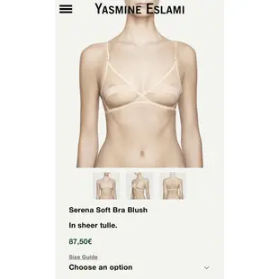 法國時尚品牌內衣 Yasmine Eslami 內衣 情趣內衣 胸罩 性感