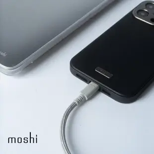 【moshi】Integra USB-C to USB-C 240W/480Mbps 充電傳輸編織線(2.0m)