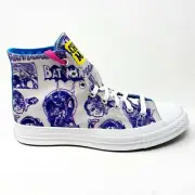 Converse Chinatown Market Chuck 70 Hi Batman White Purple Womens Shoes 167512C