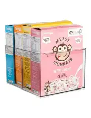 [Little Label Co] Short Stackable Pantry Storage Large Container in Clear