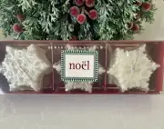 Crabtree & Evelyn Noel Floating Candles ~ Set Of 3 ~ New