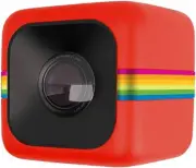 Polaroid POLC3R Cube HD Digital Video Action Camera Camcorder - Red