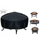 Garden Outdoor Outdoor FirePit Cover Easy To Use Protects From Rain And Snow