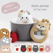 Apple AirTag Case Holder Cover Key Ring Silicon Cat Cute From Japan ( Case Only)
