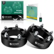 2x 50.8mm 5x5.5" to 5x5.5" Wheel Spacers for Chevrolet Geo M12x1.25" Studs 108mm