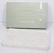 Aureline Co. Diatomaceous Stone Absorbent Soap Dish anti Slip Wash Fast Dry