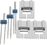 MINAOLULUS 1Set Twin Needles Set for Household Sewing Machines for Versatile Sewing Effects for Home Commercial Use Enhance Sewing Efficiency Creativity