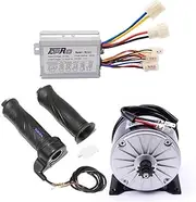 YC Yier 36V 350W Brush Motor Speed Controller Throttle Grips MY1016 2750RPM for Electric Bicycle Scooter ATV Quad Go Kart E Bike Drift Trike Tricycle 4 Wheelers Dolly Cart DIY Parts
