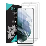 [3 Pack] ZUSLAB Galaxy S21 FE 5G Flexible TPU HD Clear Film Self Healing Screen Protector for Samsung