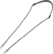 [WEKAMOS] 1Pc Premium Leather Shoulder Bag Strap Durable Ball Chain for Crossbody Bags Elegant Replacement Purse Strap for Womens Handbags and Clutches