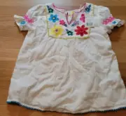 Mini Boden Peasant Top Sz 8/9 Nwt