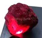 259.00 Ct Natural Red Ruby Rough Dyed IGL Certified Opaque Loose Gemstone 5AIU