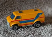 Vintage 1979 Matchbox Superfast No. 68 CHEVY VAN ORANGE by Lesney