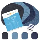 Iron on Patches for Clothing Repair - 20PCS 100% Cotton Denim Patches for Jea...