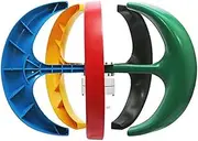 6000W Wind Turbine Generator Kit,5 Blades with MPPT/Charge Controller Windmill RV Yacht Farm Small Wind Generator Home Use.110V/220V